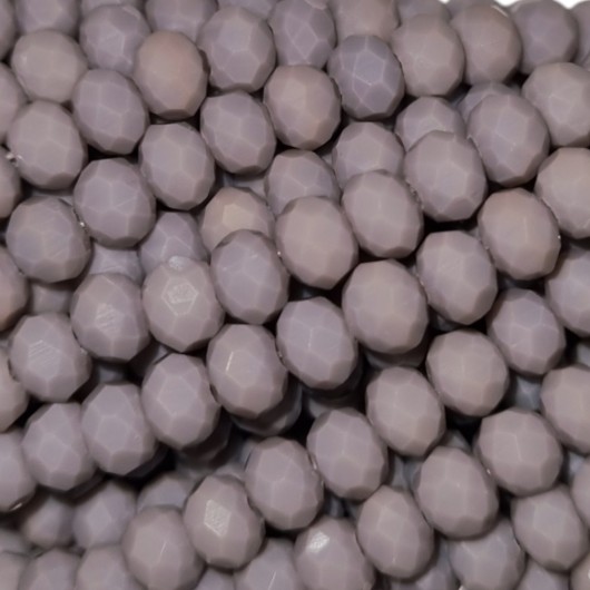 Cristallo sfaccettato 6x4mm Malva