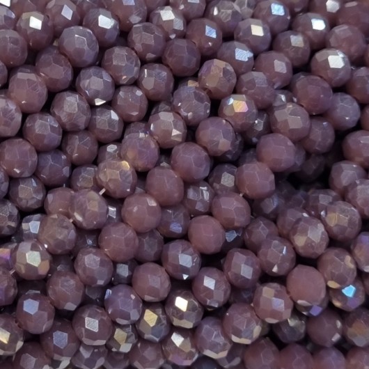 Cristallo sfaccettato 6x4mm Amethyst opal ab