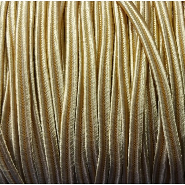 Cordoncino Soutache HQ 4mm SENAPE x 3 mt