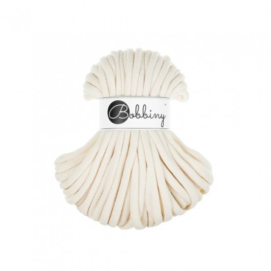 Braided cord 9mm 30mt Natural