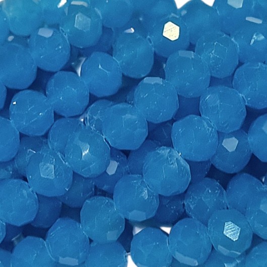 Cristallo sfaccettato 3x2,5mm Sirenetta opal