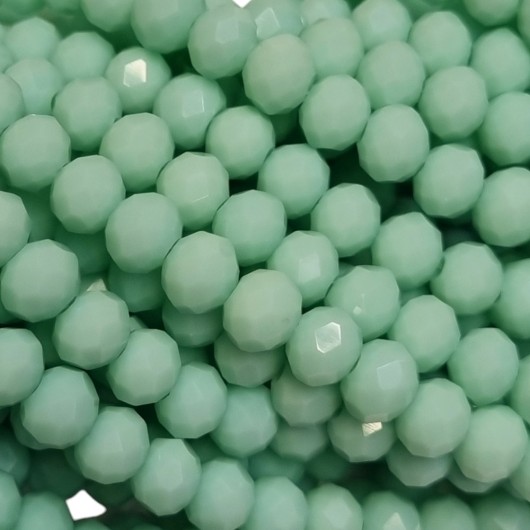 Cristallo sfaccettato 2,5x2mm Aqua