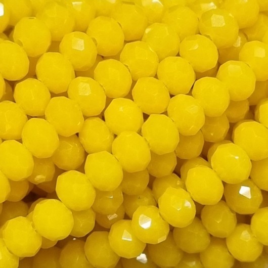 Cristallo sfaccettato 2,5x2mm Banana