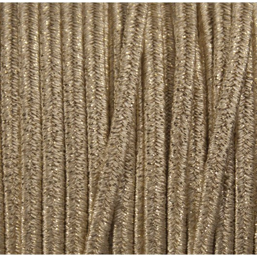 Soutache HQ Metal gold 3mm x 2Mt