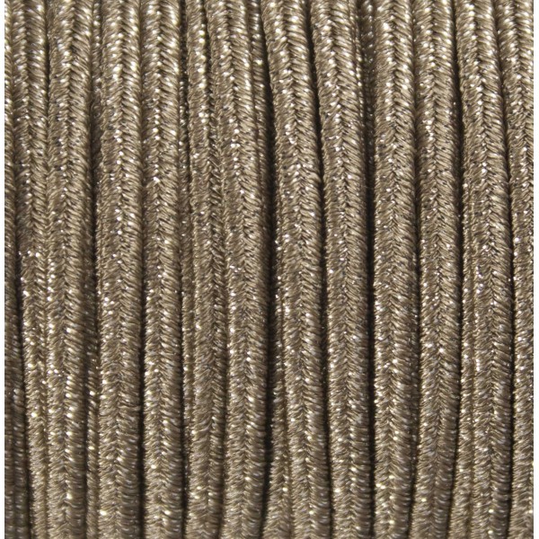 Cordoncino Soutache Metallico mm 4,0 Metal Platinum x 3 mt