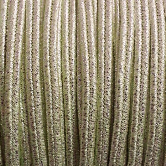 Soutache HQ Metal crystolite 3mm x 2Mt