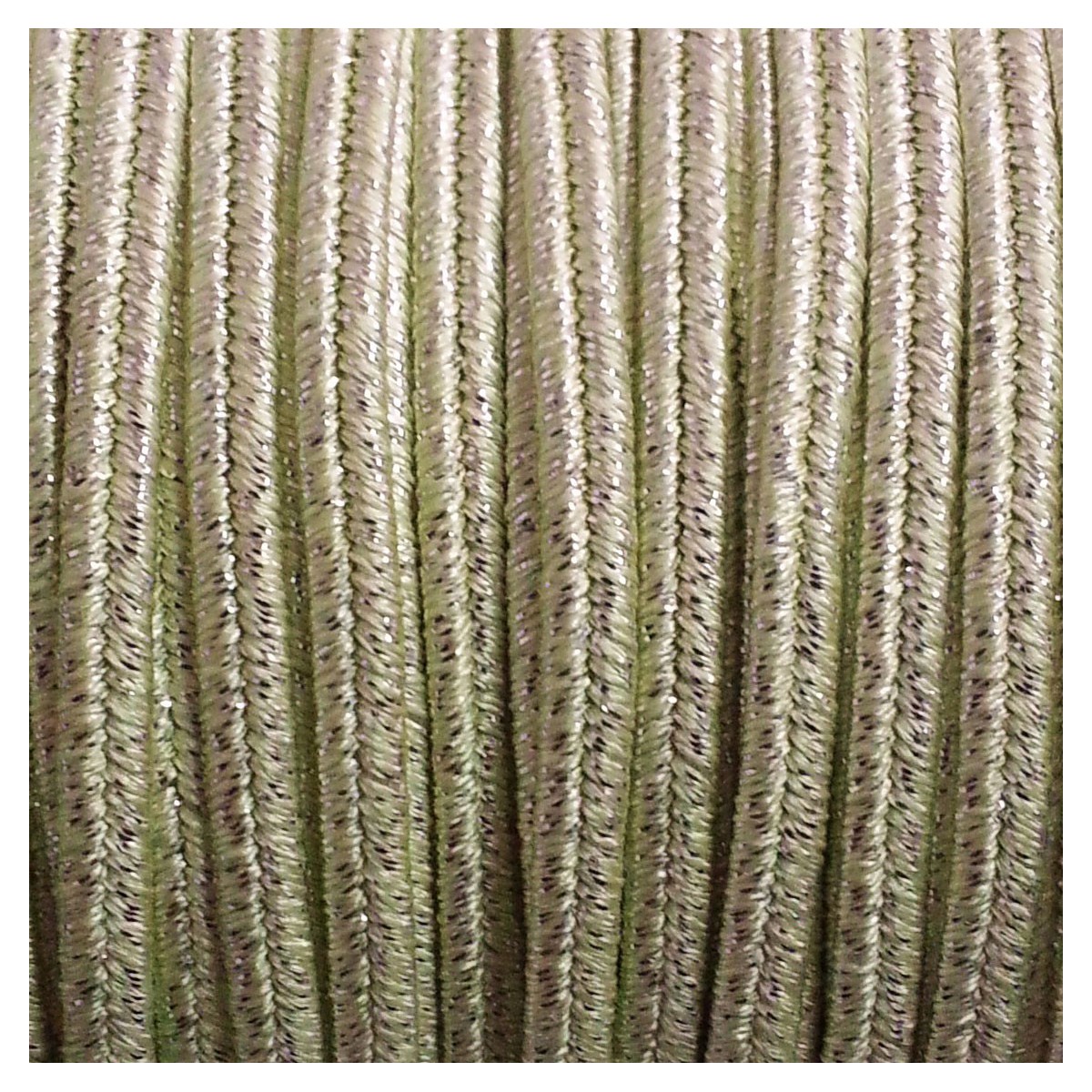 Soutache Metal Crysolite mm 4,0 x 3mt