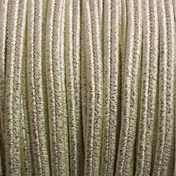 Soutache Metal Crysolite mm 4,0 x 3mt