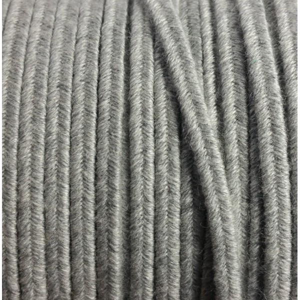 Soutache Shabby Grigio Melange mm 4,0 x 3mt